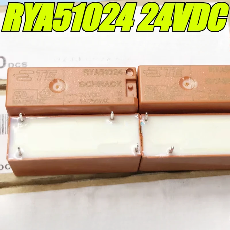 

(Абсолютно новое оригинальное) 1 шт./лот 100% оригинальное реле: RYA51024 24VDC 4 контакта 8A 24V