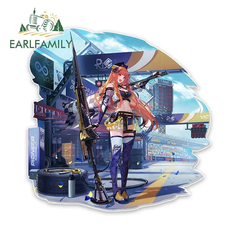 

EARLFAMILY 13 см X 13 см аниме волынка королева автомобильные наклейки караван водостойкая наклейка граффити авто украшение кондиционера