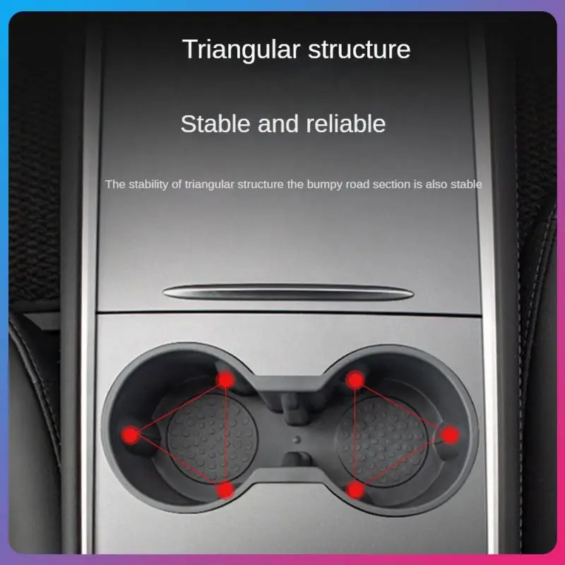 

Multifunctional Car Storage Box Car Interior Cup Holder Non-slip Durable Car Cup Holder Car Accessories Door Cup Holder