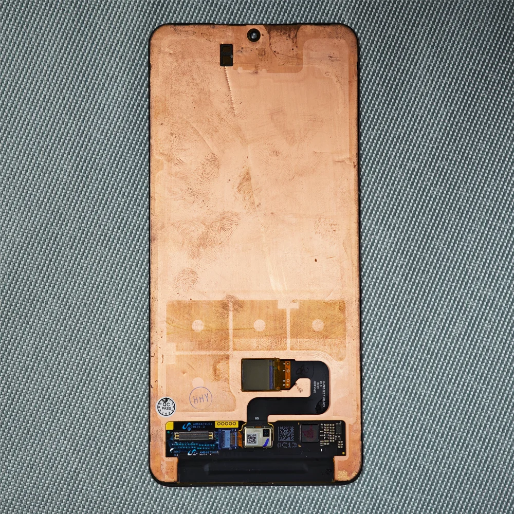 Фото Дисплей S21+ / 6.7” Ori 120Hz Super AMOLED для Samsung S21 Plus SM-G996B/DS G996F G996N, сенсорный экран с дигитайзером, с дефектами. №3