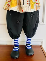 imakokoni original japanese childrens clothing bow nine point bloomers summer all match casual pants 22892