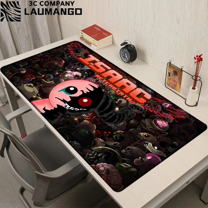 

The Binding of Isaac Gamer Keyboard Carpet Xxl Mouse Pad Gaming Desk Mat Mousepad Anime Cabinet Mats Pc Accessories Mause Large