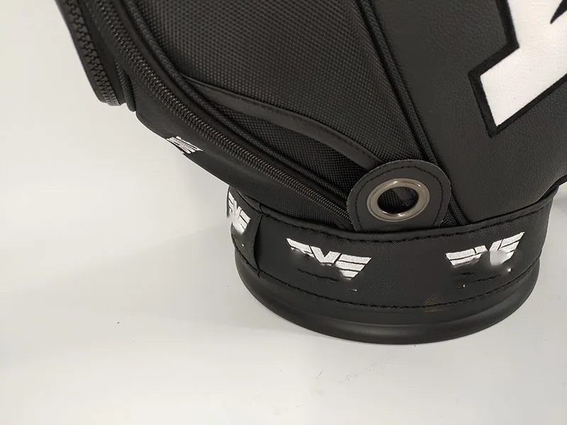 Golf Bag Caddy Bag,5-Way Top Cuff Tour ，Top Zippered Cover  High Quality PU Golf Club , Men's Golf