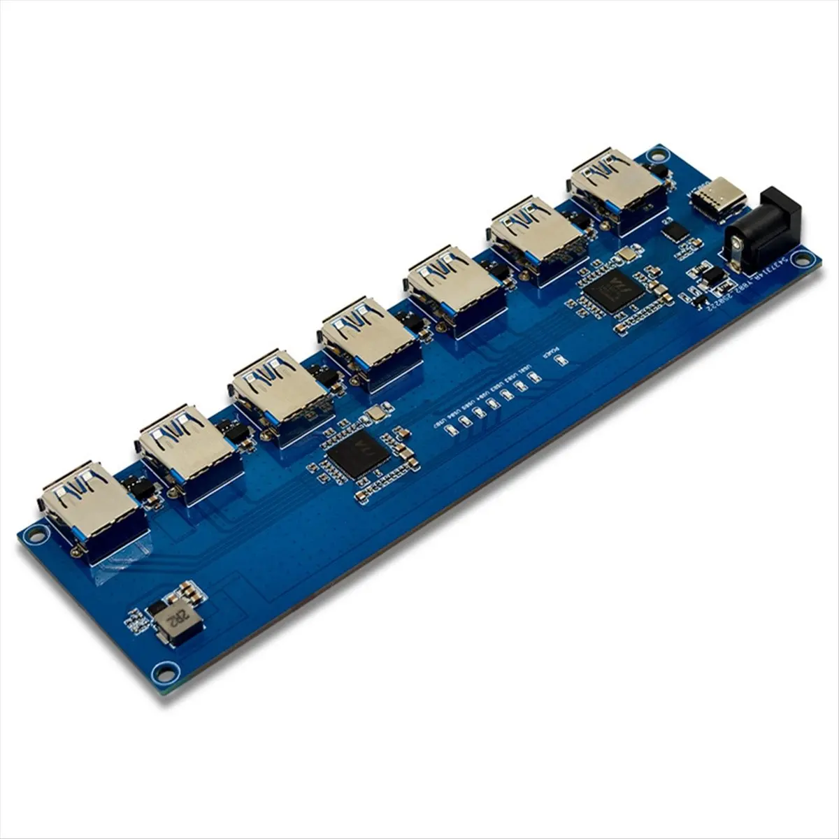 Фото Модуль USB-концентратора AAAE VL817 USB3.1: высокоскоростной USB-хаб на 7 портов Type-C с функцией предотвращения обратного тока №2