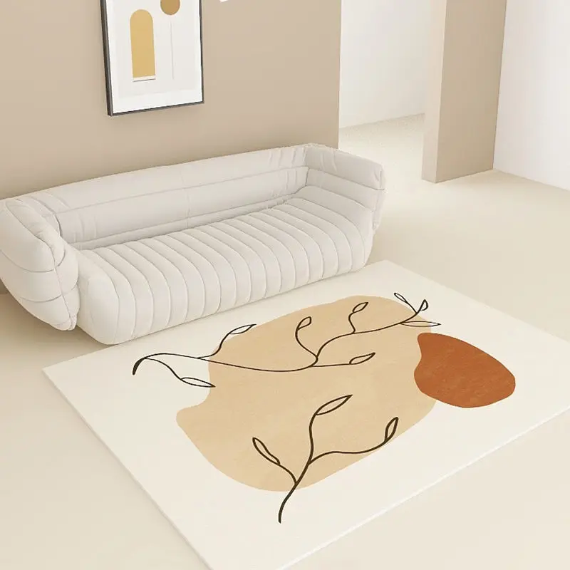 

Японский стиль ваби-Саби, простые современные диваны для гостиной, журнальные столики, коврики, легкий роскошный декоративный ковер для спа...