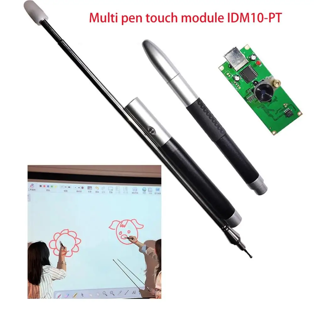 Multi 2 Infrared Pen Touch Modules IDM Mini Projector PCB Board Portable Interactive Whiteboard SKD Module