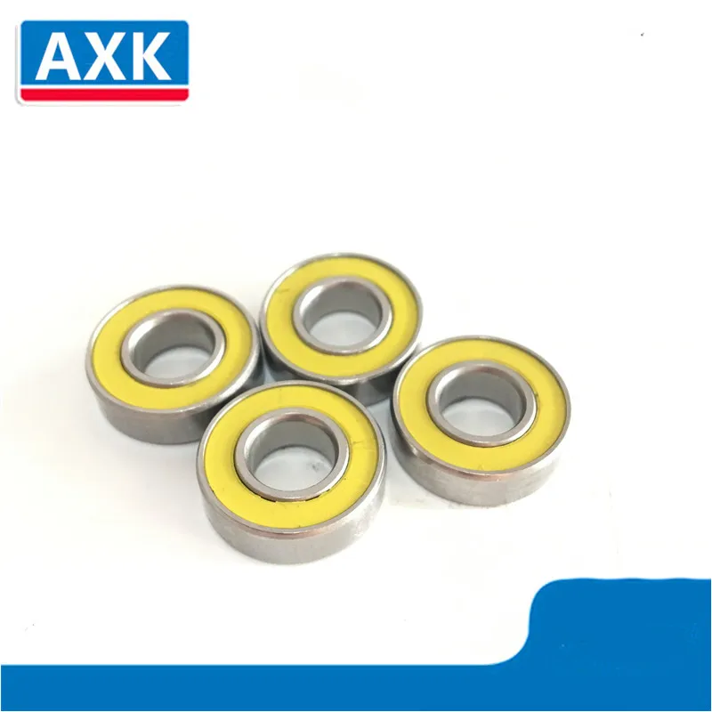 

ABEC 3 Yellow Rubber ball bearings RC CAR & Truck Bearing for TAMIYA(CAR) WILD WILLY 2&METALLIC