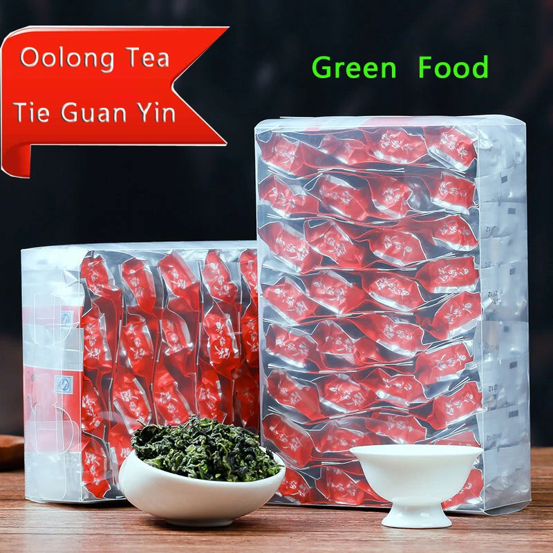 

China Anxi Tieguanyin Super Luzhou Flavor Oolong Tea Package 250G / 32bags