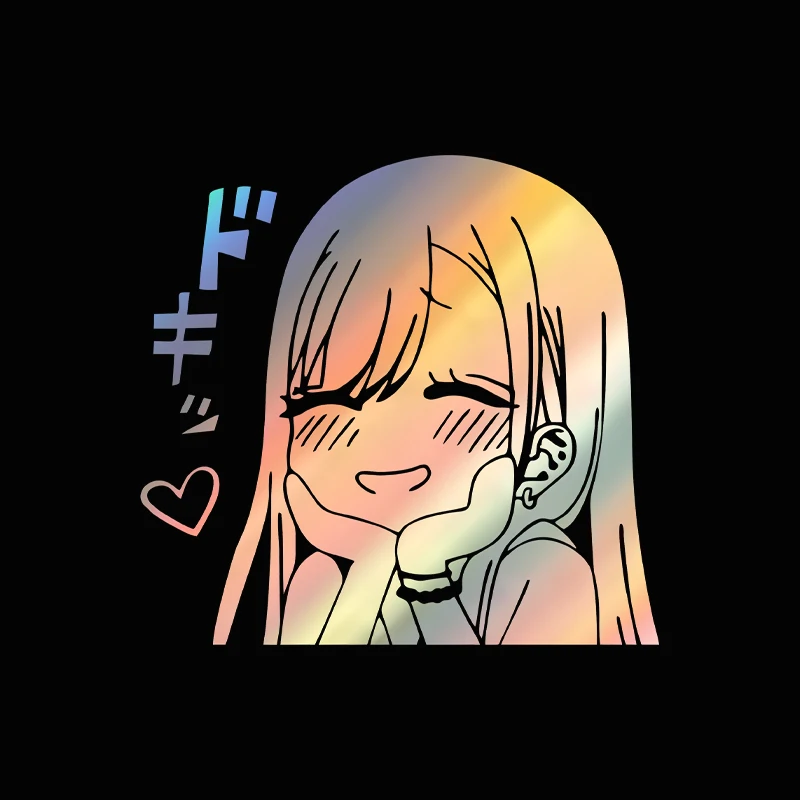 

Водонепроницаемая Виниловая Наклейка JDM Night Road Для Лобового Стекла Автомобиля, Аксессуары Для Автотюнинга