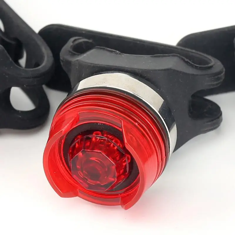 

Bicycle Rear Light Waterproof LED Helmet Cycling Flashlight Safety Warning Taillight Diamond Lamp Cycling Light Bike Accessories