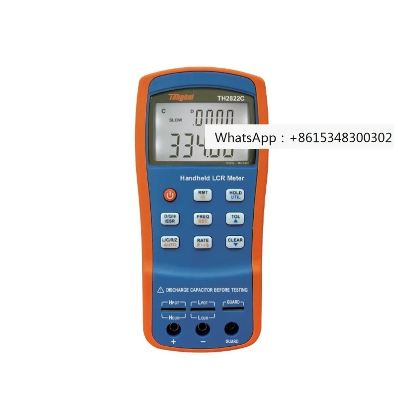 Tonghui TH2822E Ручной LCR Цифровой мост TH2821B TH2822D/A/C/M пинцет