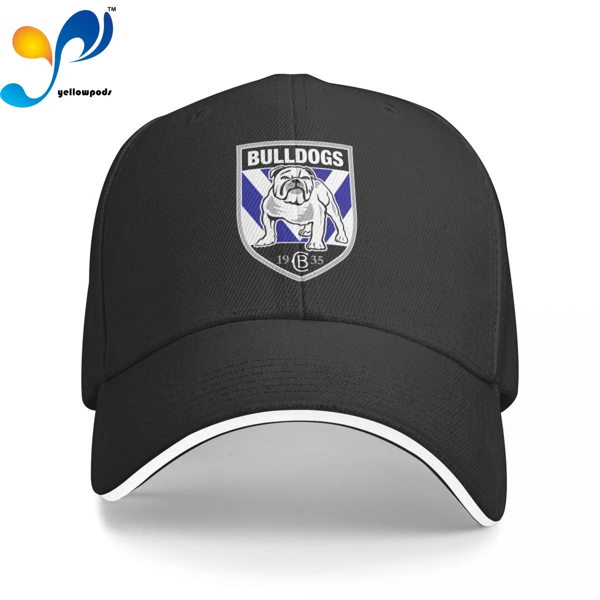 

Bulldogs Trucker Cap Snapback Hat for Men Baseball Mens Hats Caps for Logo