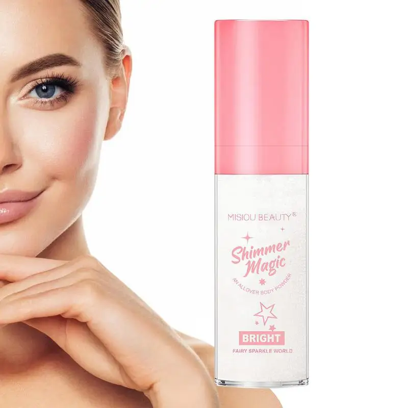 

Highlighter Powder Stick Shimmer Powder Patting Body Glitter Face Highlighter Stick Waterproof Three-Dimensional Cosmetics For