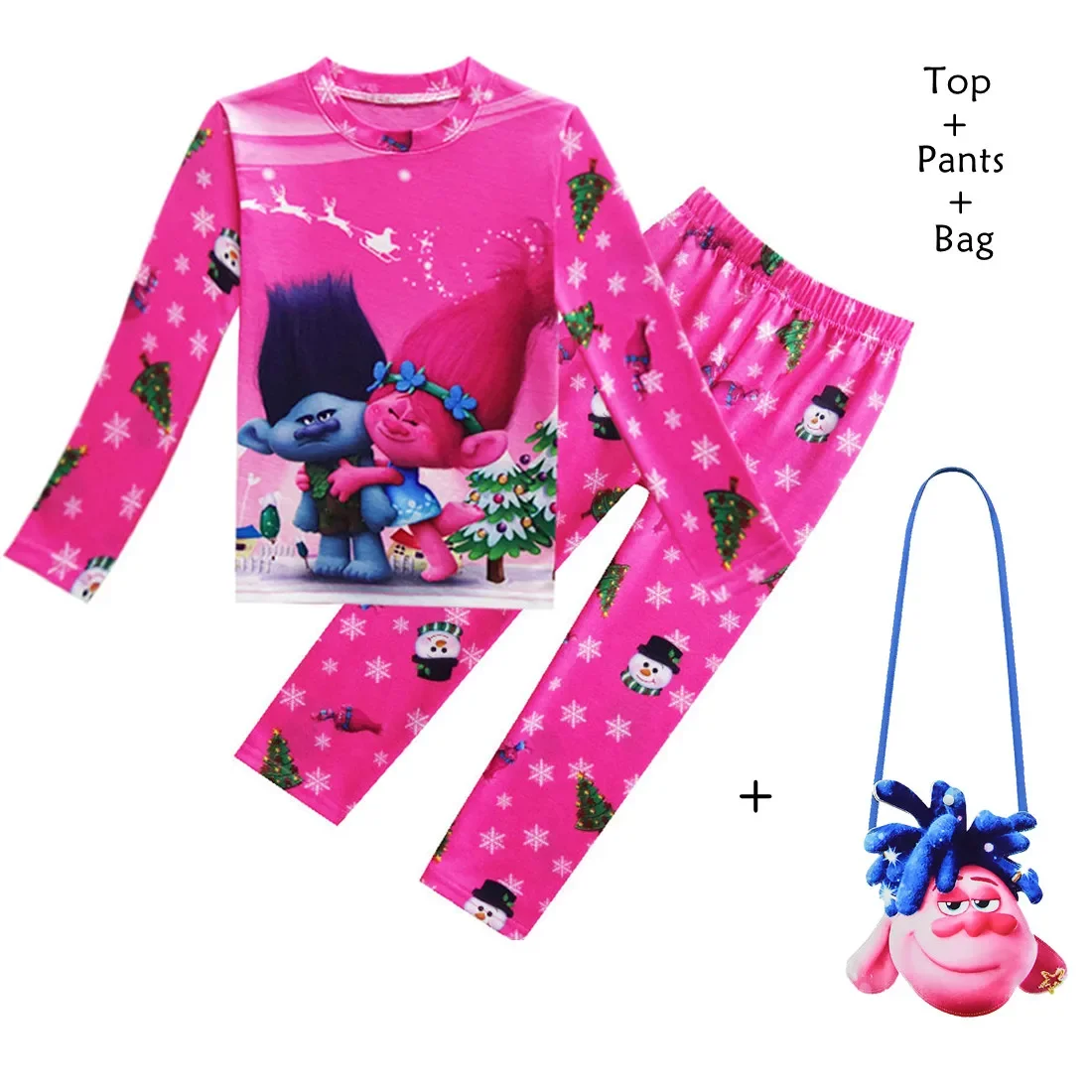 2 шт. детские пижамы с длинным рукавом и брюки