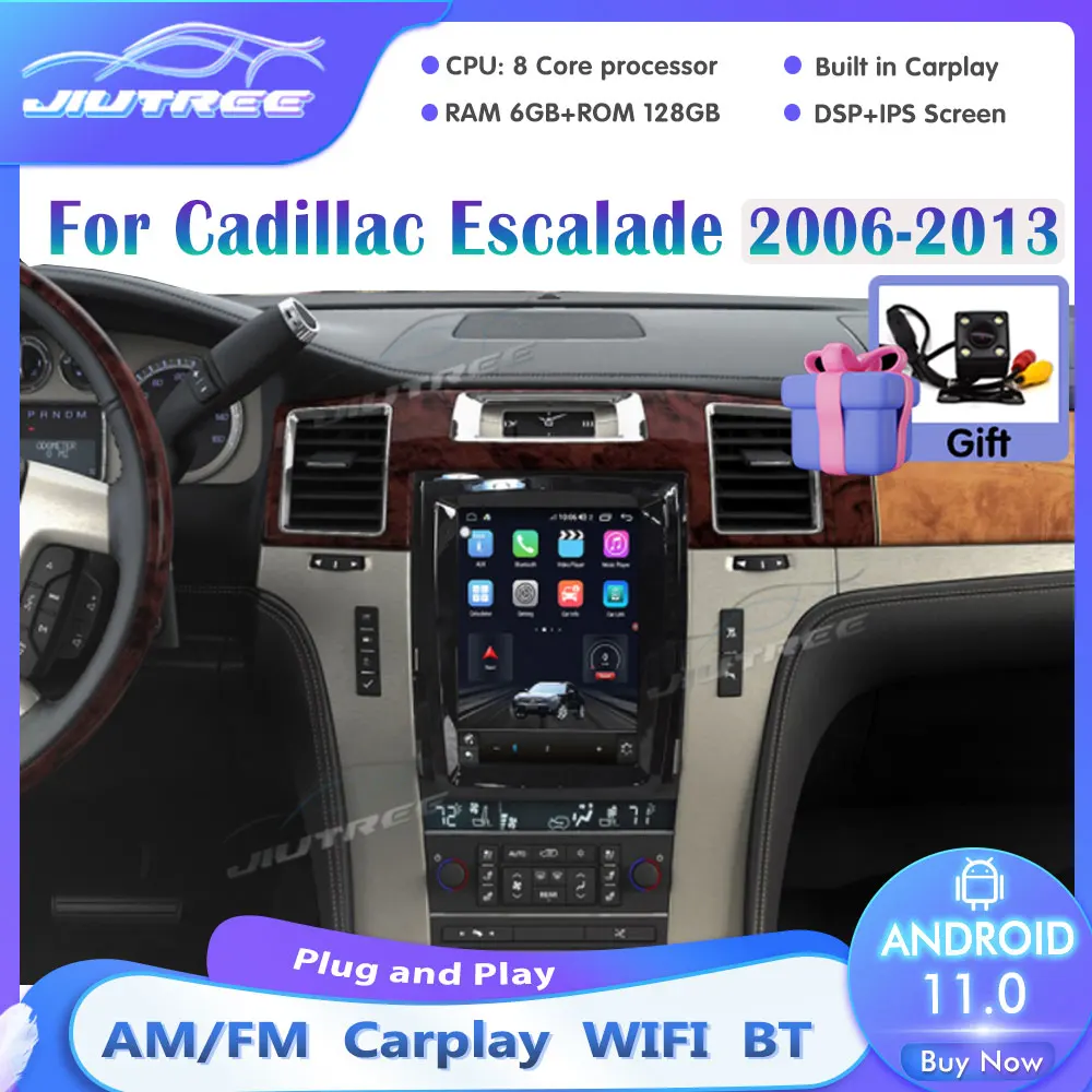 

Автомобильный мультимедийный плеер на Android, стерео-система под управлением android, для Cadillac ESCALADE SLS 2003-201, типоразмер 2DIN