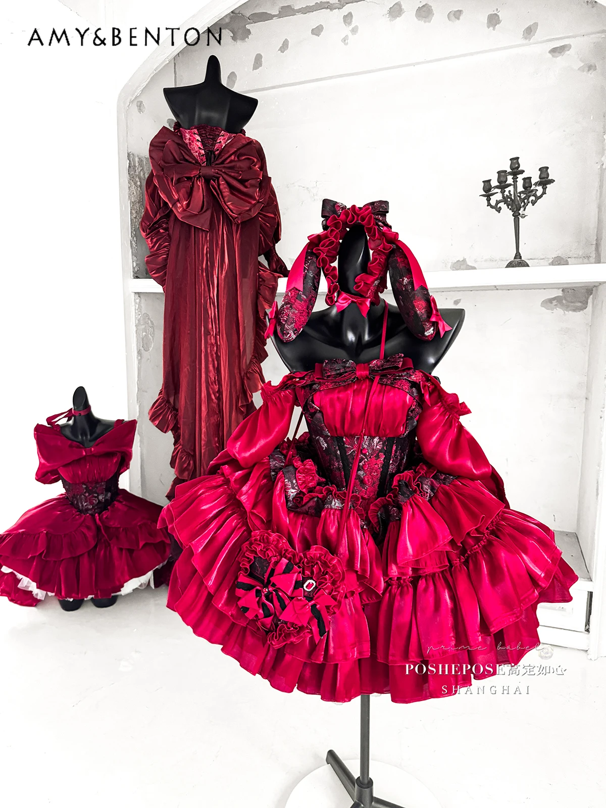 Субкультура Ретро Тяжелая промышленность Платья-пачки Оригинальный дизайн