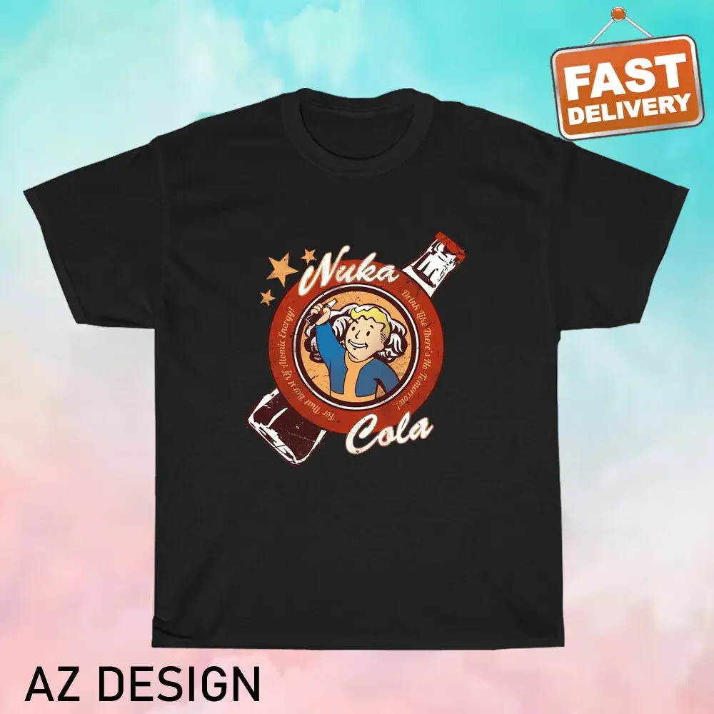Новая футболка с логотипом Nuka Cola Fun Games забавная размеры от S до 5XL