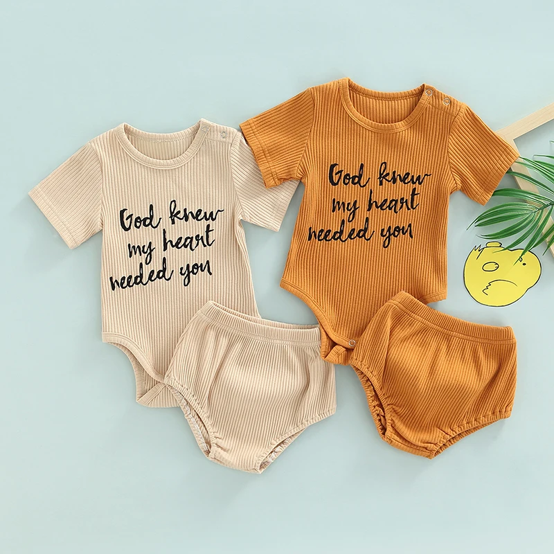 

Летний женский повседневный комплект одежды, Однотонный женский комбинезон с коротким рукавом и шорты, хлопковая одежда для новорожденных