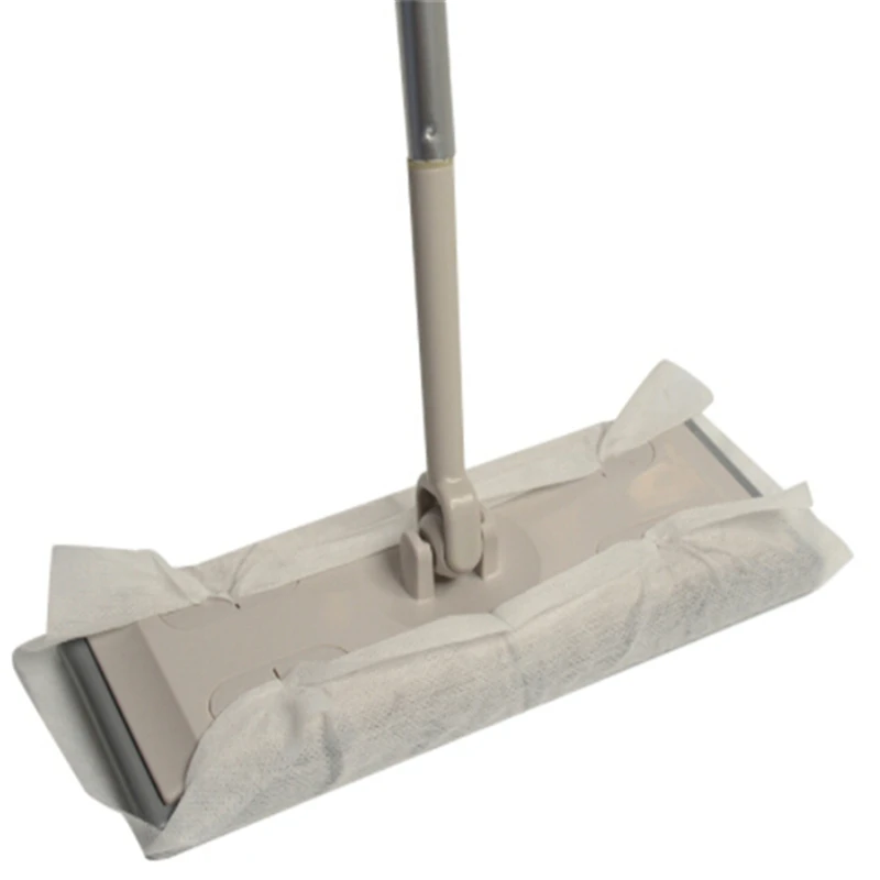 

100 шт./партия, одноразовая белая Электростатическая Швабра для удаления пыли