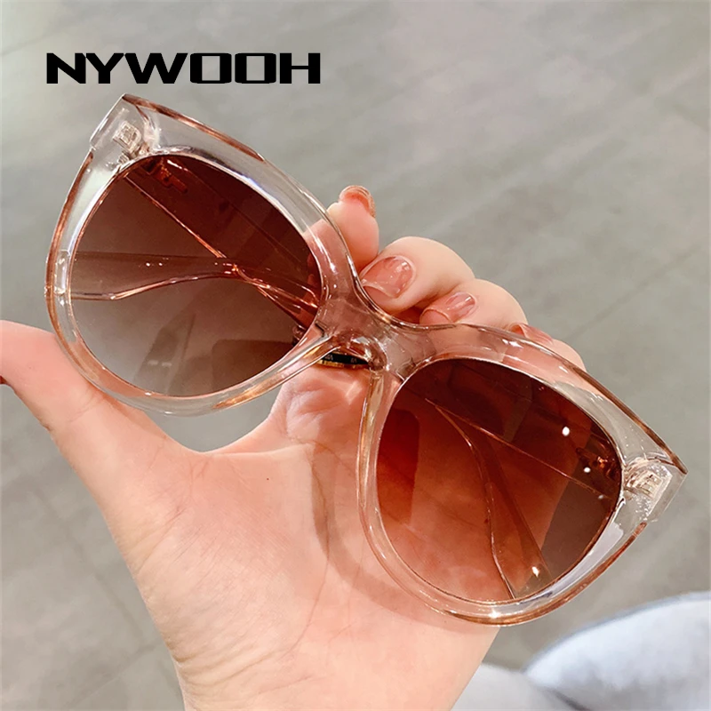 

NYWOOH 2022 Cat Eye Sunglasses Women Vintage Brand Designer Gradient Shades Sun Glasses Female Retro Eyewear UV400 Goggles