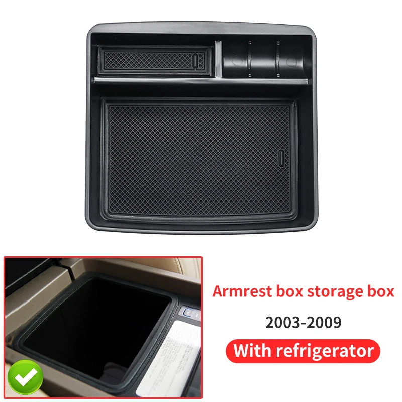 

Подлокотник, кронштейн для перегородки холодильника, ящик для хранения, лоток для Toyota Land Cruiser Prado 120 Lc120 Fj120, аксессуары для интерьера