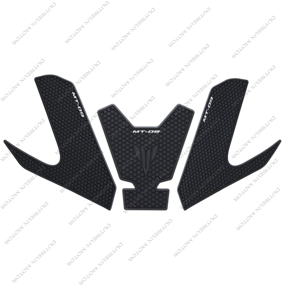 

Наклейки для резервуара mt 09 MT-09 MT09 MT09 SP 2024 2025, Нескользящие боковые водонепроницаемые резиновые наклейки