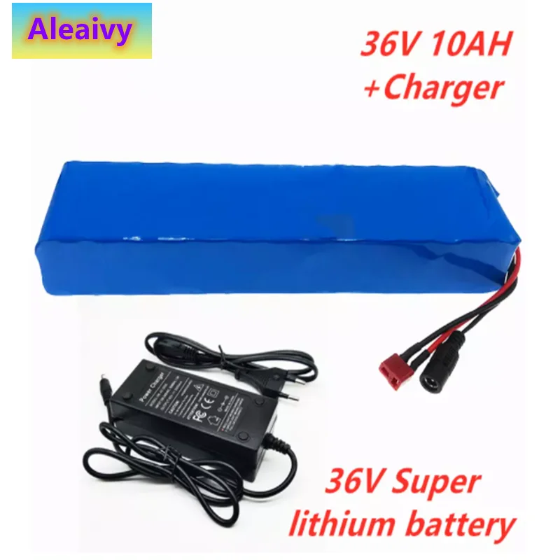 

Aleaivy Новый Е-байка 36В 10Ah 500w 10S3P комплект литий-ионный батарей для 42В E-велосипед электрический велосипед скутер с 15A разряда BMS + зарядное устро...