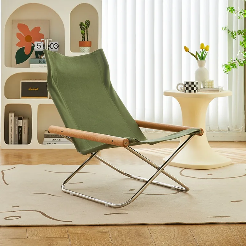 Folding Single Luxury Modern Lounge Chair Indoor Liegestuhl 