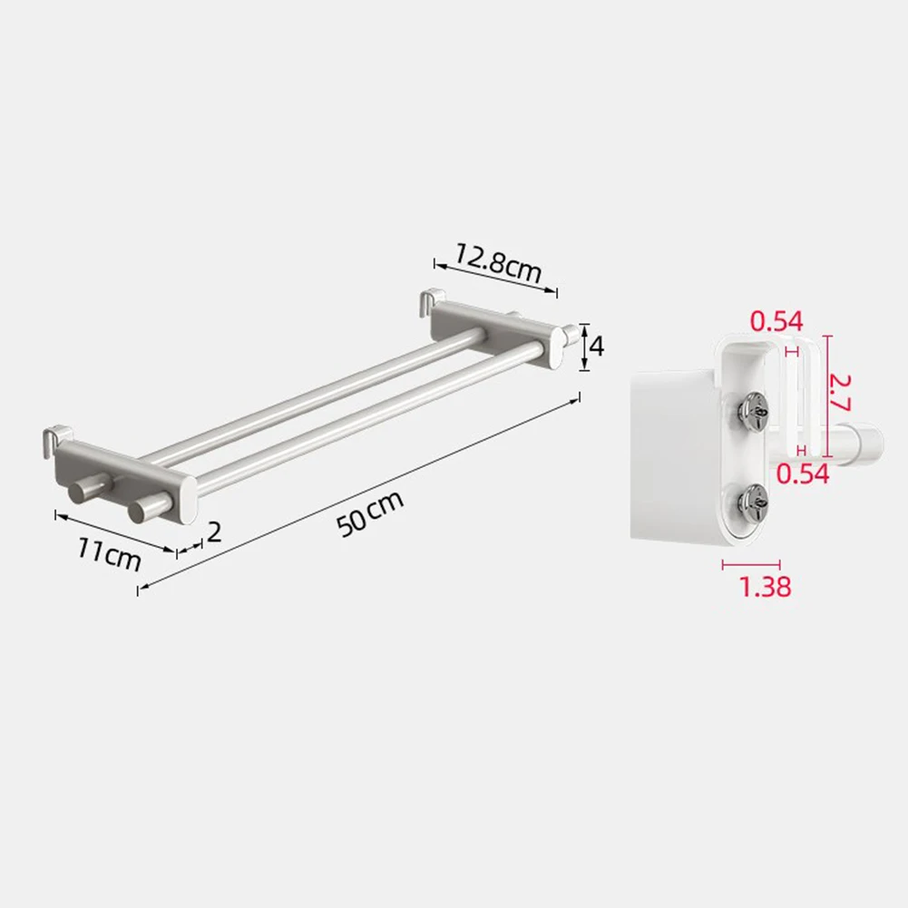 Тканевая вешалка для хранения в ванной комнате практичная и стильная устойчивая