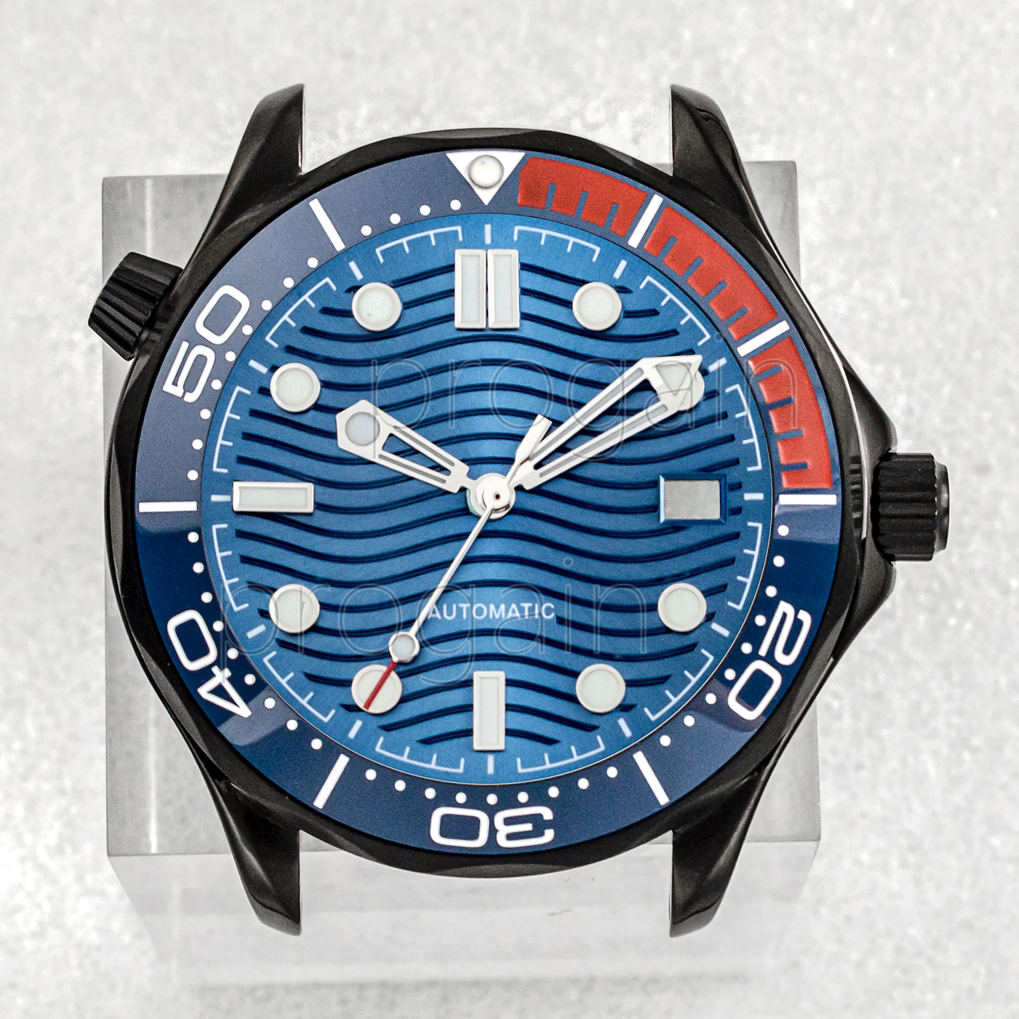 Часы мужские из нержавеющей стали с механическим механизмом 41 мм