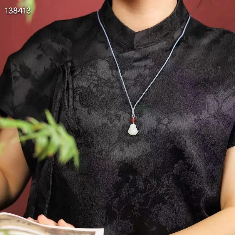 Новый натуральный 100% настоящий белый нефритовый кулон Будды с гравировкой