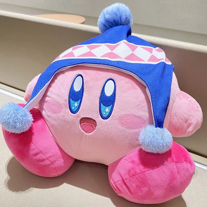 

Anime Star Kirby Stuffed Peluche Kawaii Cute Plush Dolls Cartoon Character Plushie Toys Christmas Birthday Gift Kids Toy