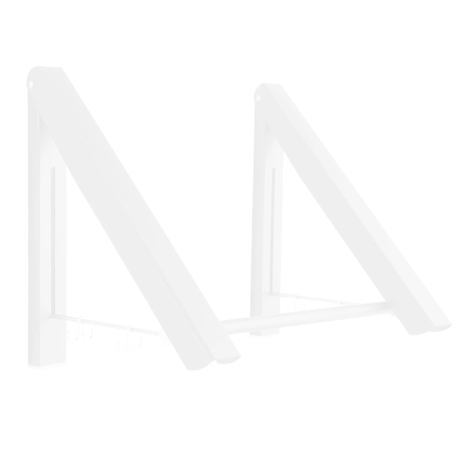 

Retractable Clothes Drying Hanger Wall Mounted Punch-free Multifunction for Laundry Bedroom Closet Storage