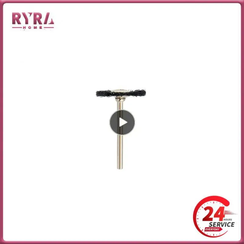 

1~40PCS 4mm6mm T-type Wire Brush Straight Groove Milling Double-edge Bowl-type Wire Brush Copper Wire Brush T-type Nylon Brush