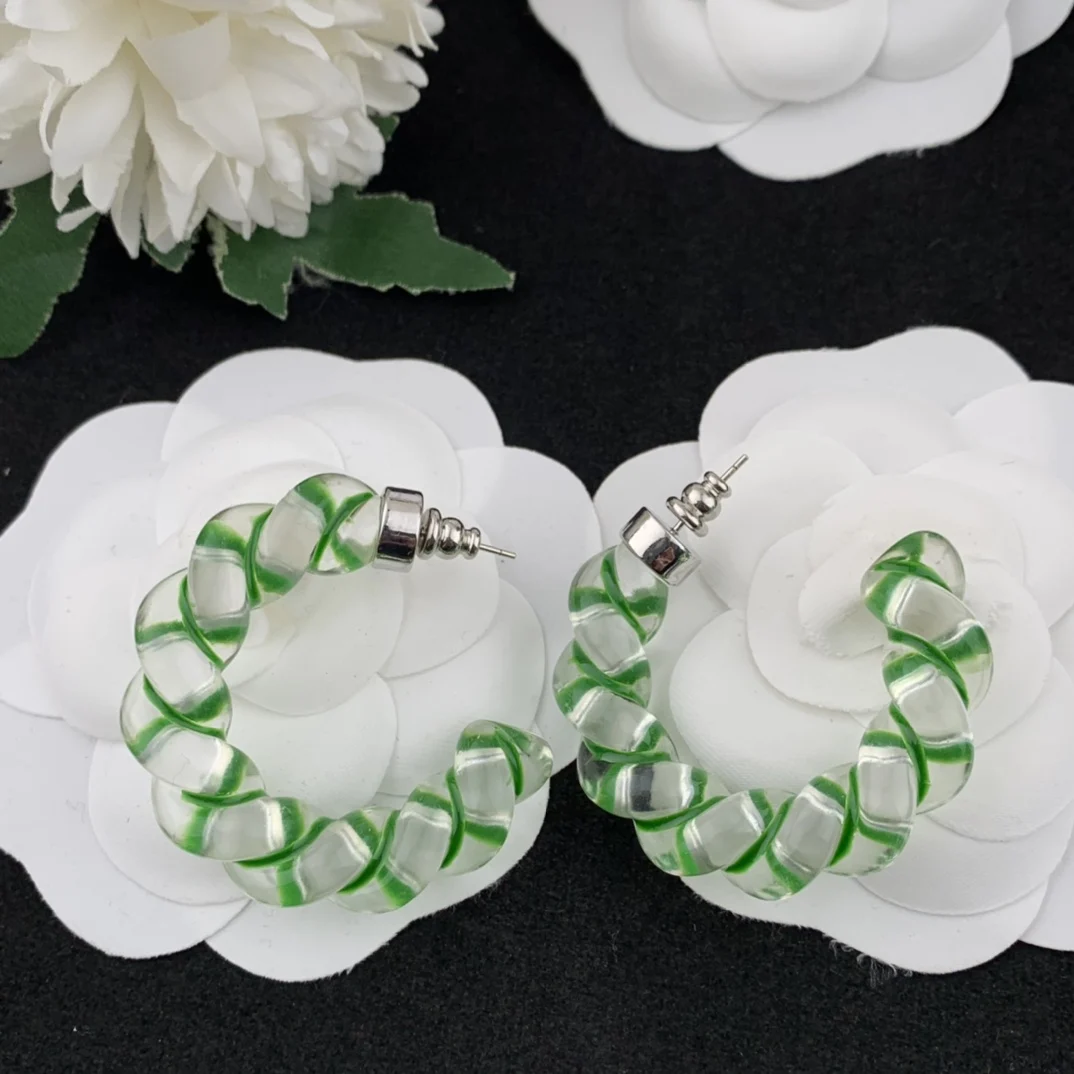 

European and American new acrylic earrings