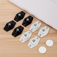 4pc self adhesive casters pulley rollers low noise 360 degrees universal wheel sticky for furniture storage box pulley accessory