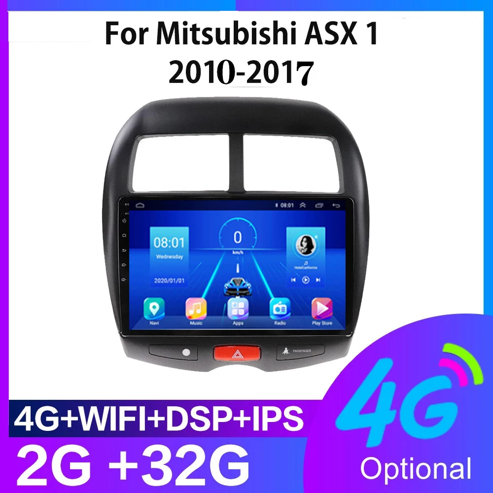 Автомобильный радиоприемник 4G DSP RDS мультимедийный видеоплеер Android 10 2 din dvd Carplay