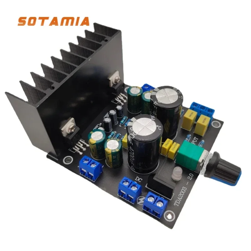 SOTAMIA TDA2003 Усилитель мощности для домашнего кинотеатра Средний двухканальный Hi-Fi