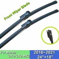 front wiper blade for mazda cx 9 cx9 mk2 2418 car windshield windscreen rubber 2016 2017 2018 2019 2020 2021