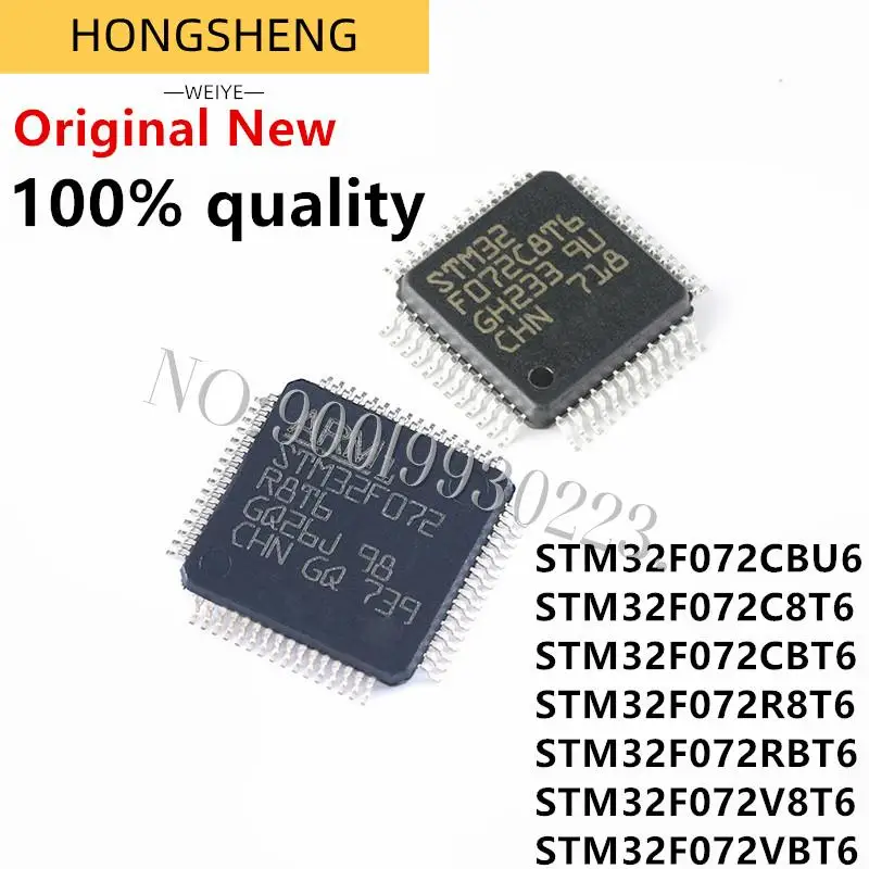 100% новый чип STM32F072C8T6 STM32F072CBT6 STM32F072CBU6 STM32F072R8T6 STM32F072RBT6 STM32F072V8T6 STM32F072VBT6 STM32F072 ic - купить