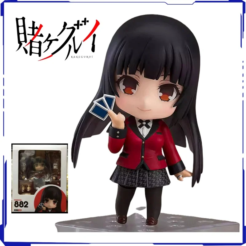 10 см Kakegurui Jabami Yumeko Q версия глиняного человека подвижная фигурка для изменения