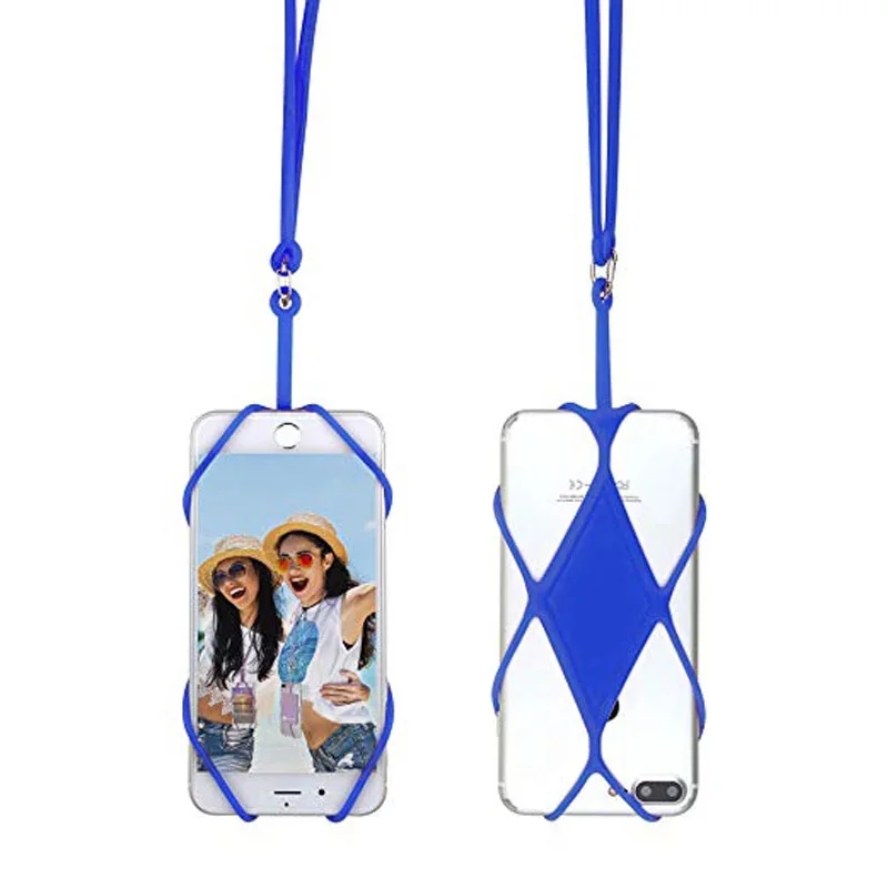 

Universal Silicone Cell Phone Lanyard Holder Case Cover Phone Neck Strap Necklace Sling for Smart Mobile Phone Lanyard for Phone