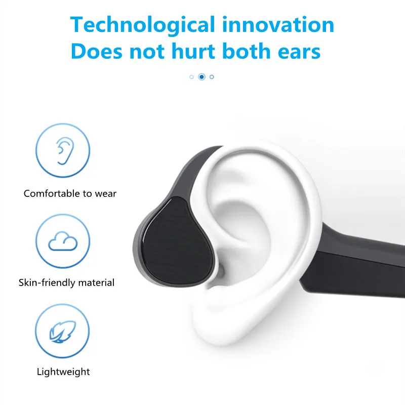 Bluetooth-наушники Pro9 с костной проводимостью беспроводные стерео-наушники для