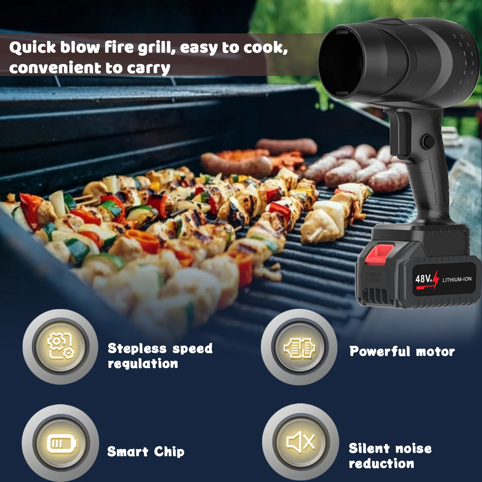 800 Вт бесконечная скорость регулирования воздуха воздуходувка пылеочиститель