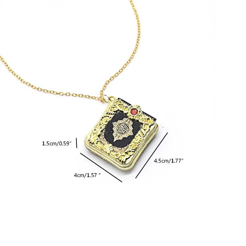 Мусульманский Коран mashлах Аллах стандартная цепь унисекс винтажные Арабские