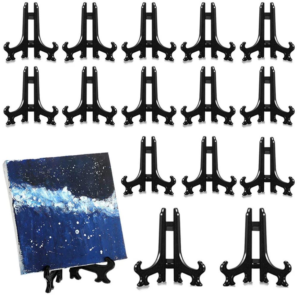 

10PCS Portable Easels Plate Holders 2/3/4 Inch Picture Frame Weddings Photo Display Stand Dish Rack Home Decor Storage Rack