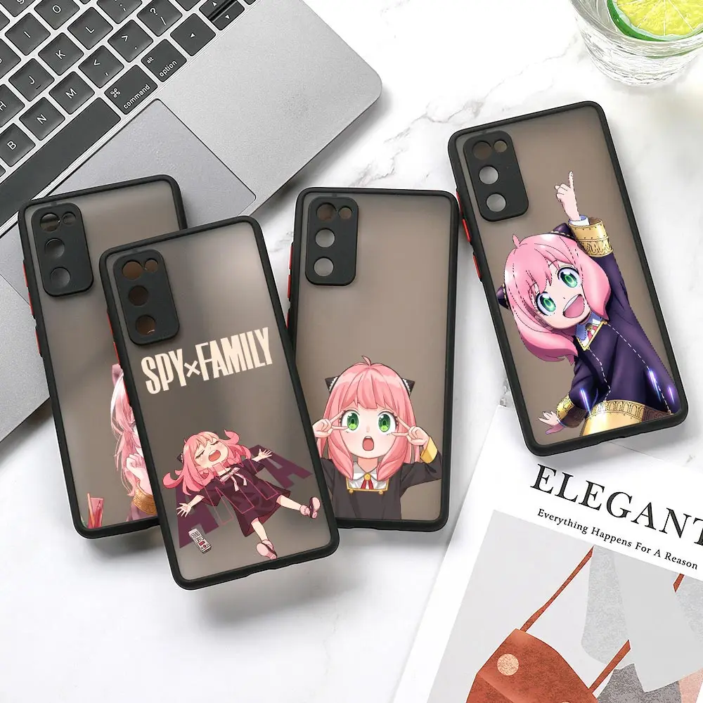 

SPY x FAMILY Cute Anya Forger Anime Phone Case For Samsung Galaxy A72 A71 A70 A52 A51 A50 A42 A32 A31 A30 A22 A21 A20 A12 A11 10