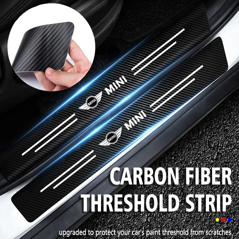 Автомобильные аксессуары пороговая полоса противоступенчатая кожаная защитная