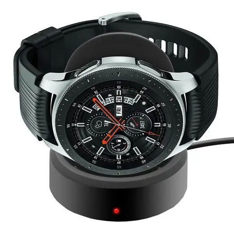 Умные часы с беспроводным зарядным устройством для часов Samsung Galaxy Watch 42 мм 46 мм SM-R800 R805 R810 R815