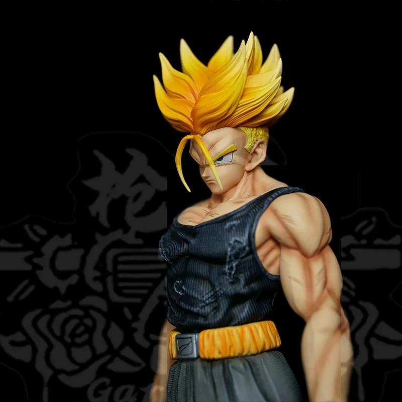 Dragon Ball Z Trunks Super Saiyan GK Аниме Фигурка 31 см Статуэтка из ПВХ Статуя DBZ Фигурки Кукла